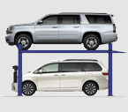elevador doble para camionetas
